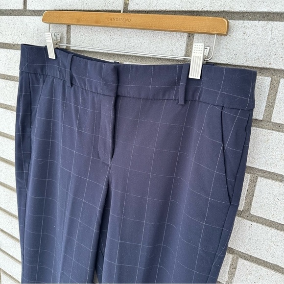 Chico’s Fabulously Slimming Windowpane Straight Ankle Pants - Picture 3 of 12